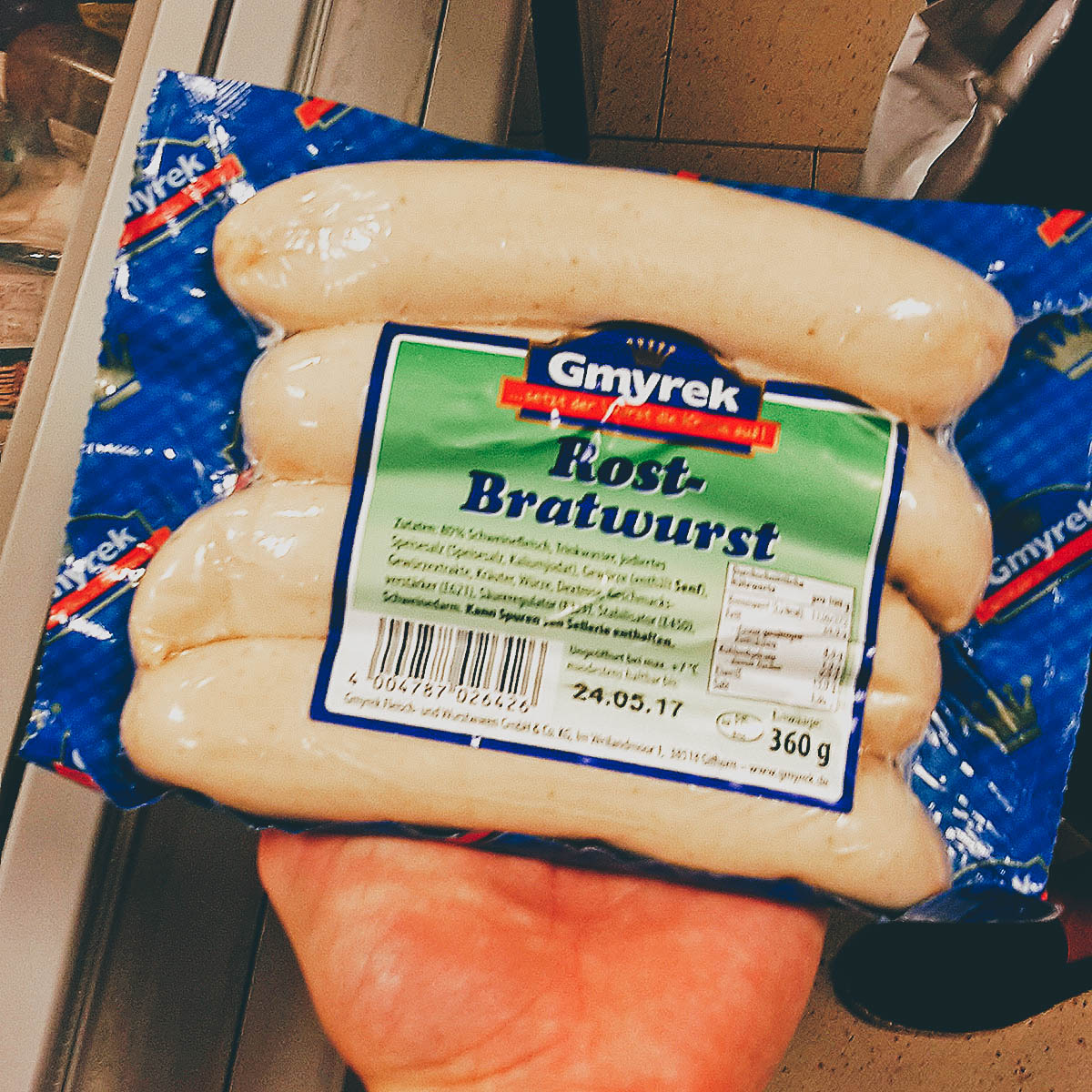 GERMANY The German Bratwurst A Typical German Dish