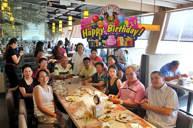 Weekday Birthday Buffet at Vikings