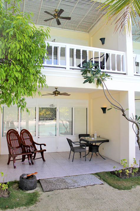 Patio at Plantation Bay in Cebu