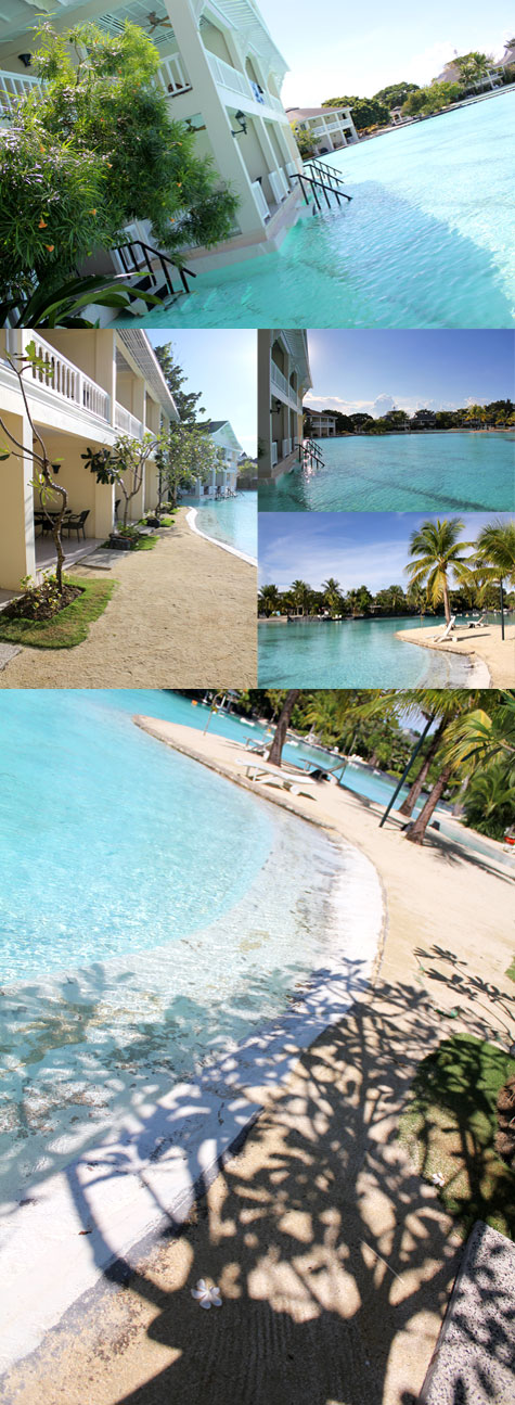 Pools at Plantation Bay in Cebu