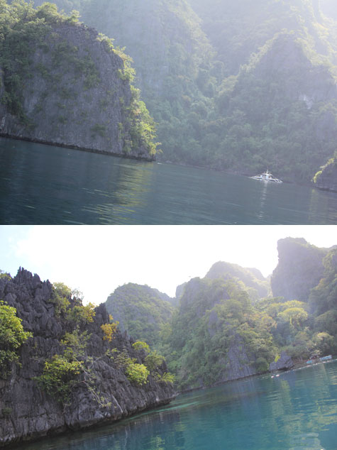 Kayangan Island’s fog lifts