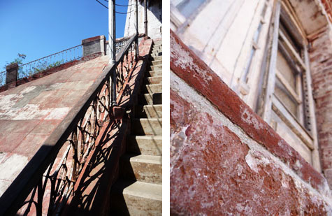 Textures at Cape Bojeador Lighthouse