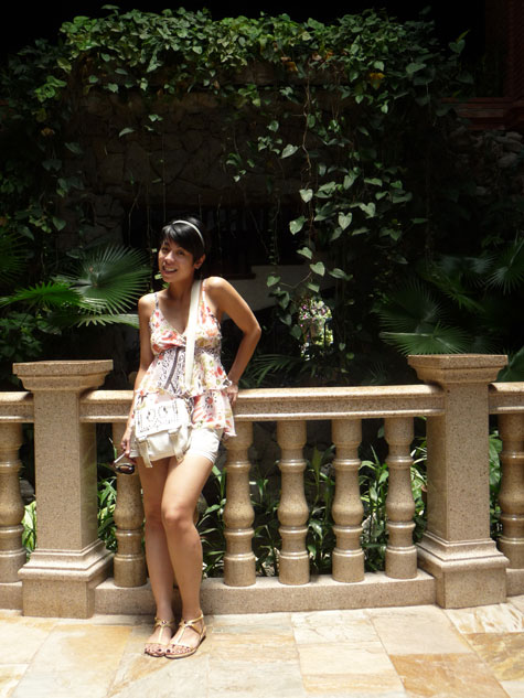 Ren posing at Fort Ilocandia