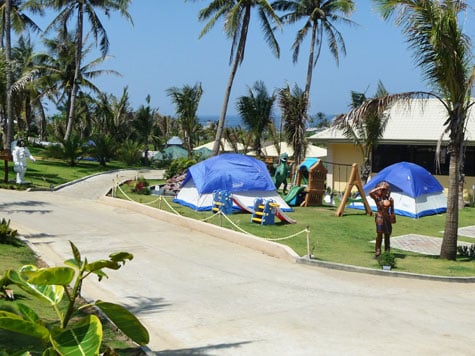 Tents at Hannah's Beach Resort & Convention Center