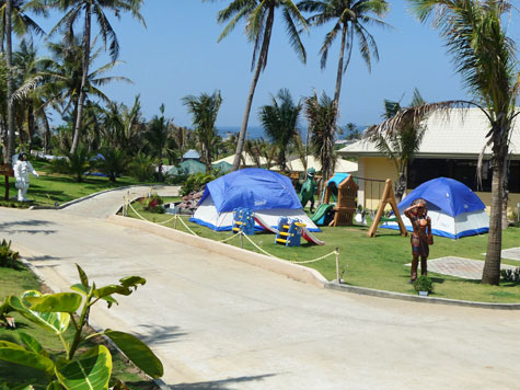 Tents at Hannah's Beach Resort & Convention Center