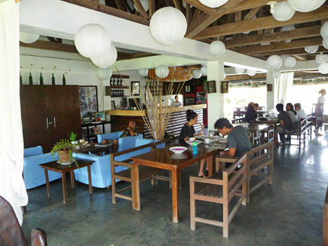 Dining area at Kapuluan Vista Resort