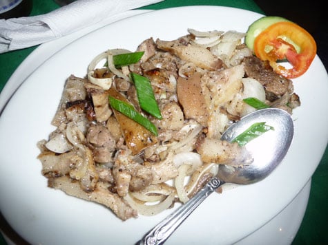 Warek-warek, an Ilocos dish