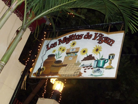 Las Majitos de Vigan sign