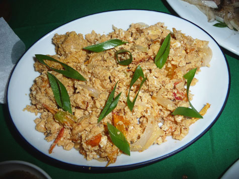 Bogi ti ikan, an Ilocos dish