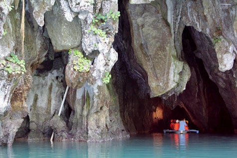 Cavernous entrance of Puerto Princesa’s Underground River
