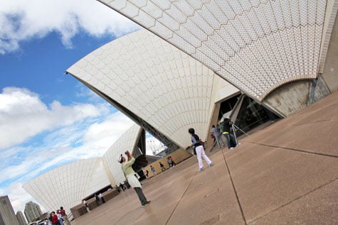 Opera House and Harbour Bridge, Sydney, Australia