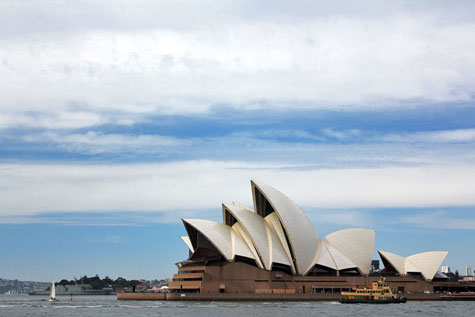 Opera House and Harbour Bridge, Sydney, Australia