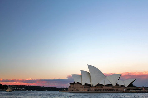 Opera House and Harbour Bridge, Sydney, Australia