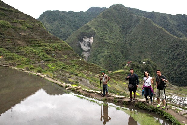 Tappiya Falls in Batad Rice Terraces, Banaue, Ifugao