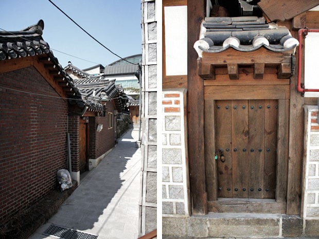 Walk through Old Seoul at Bukchon Hanok Village, Seoul, South Korea