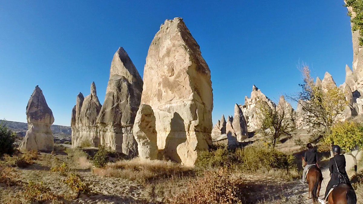 Exploring the Moonscape of Cappadocia, Turkey on Horseback