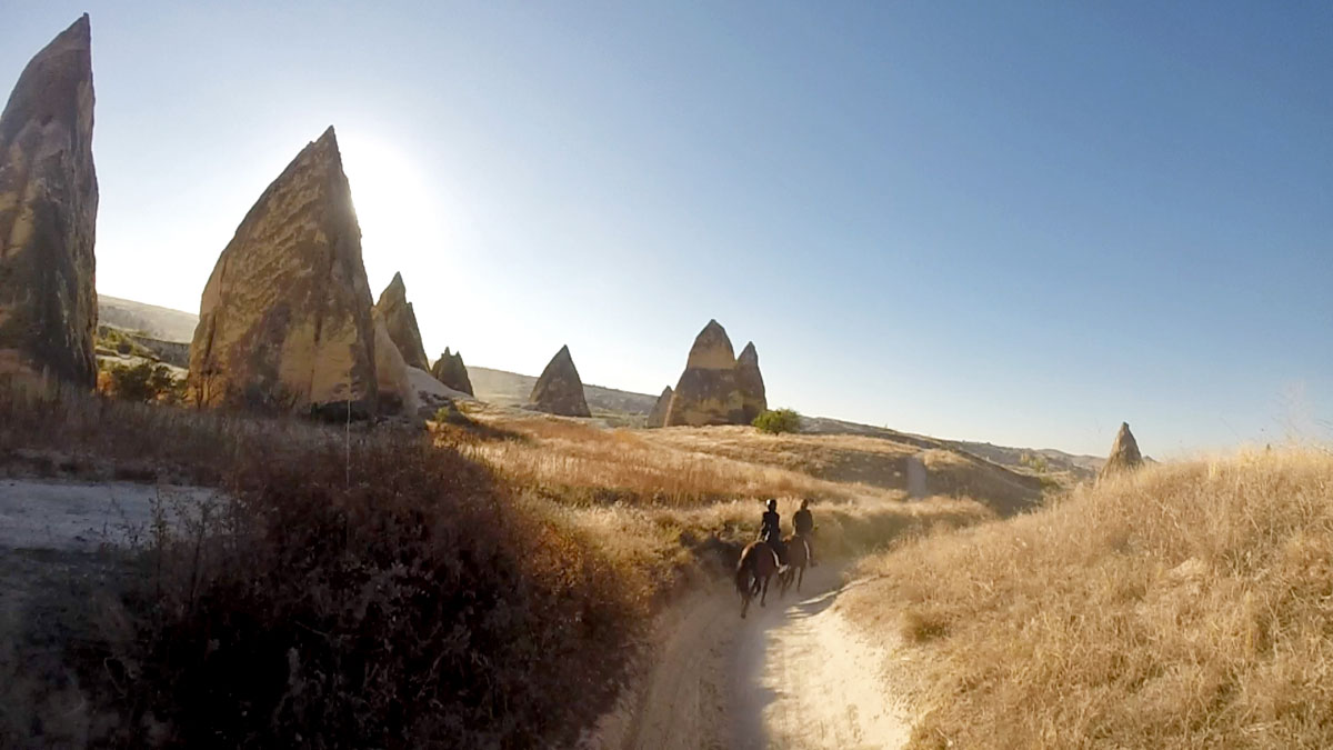 Exploring the Moonscape of Cappadocia, Turkey on Horseback