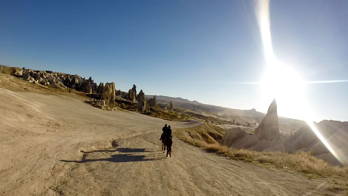 Exploring the Moonscape of Cappadocia, Turkey on Horseback