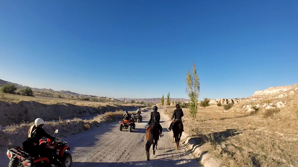 Exploring the Moonscape of Cappadocia, Turkey on Horseback