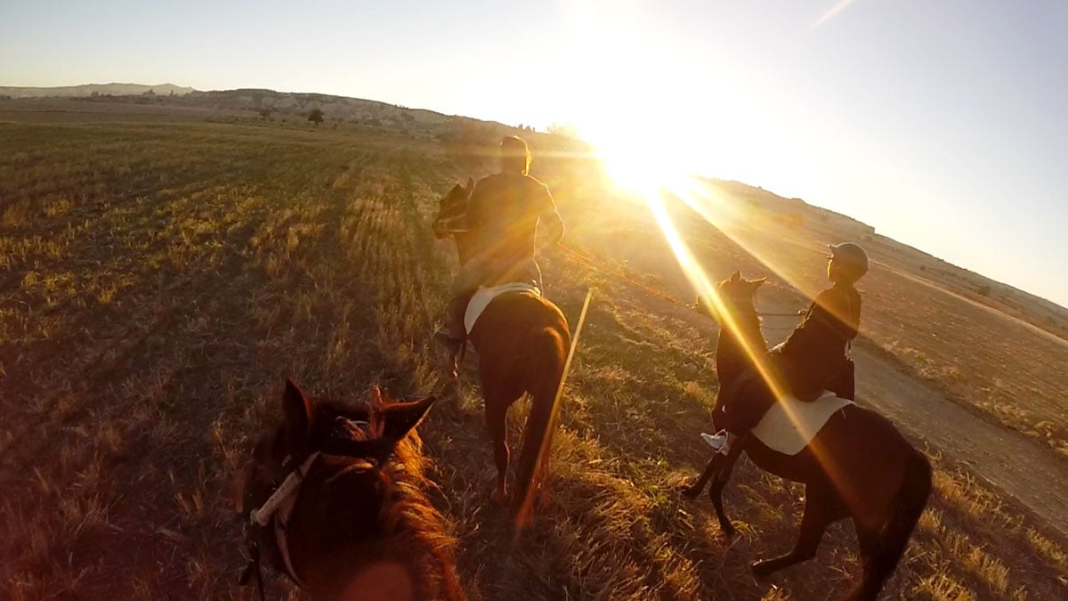 Exploring the Moonscape of Cappadocia, Turkey on Horseback