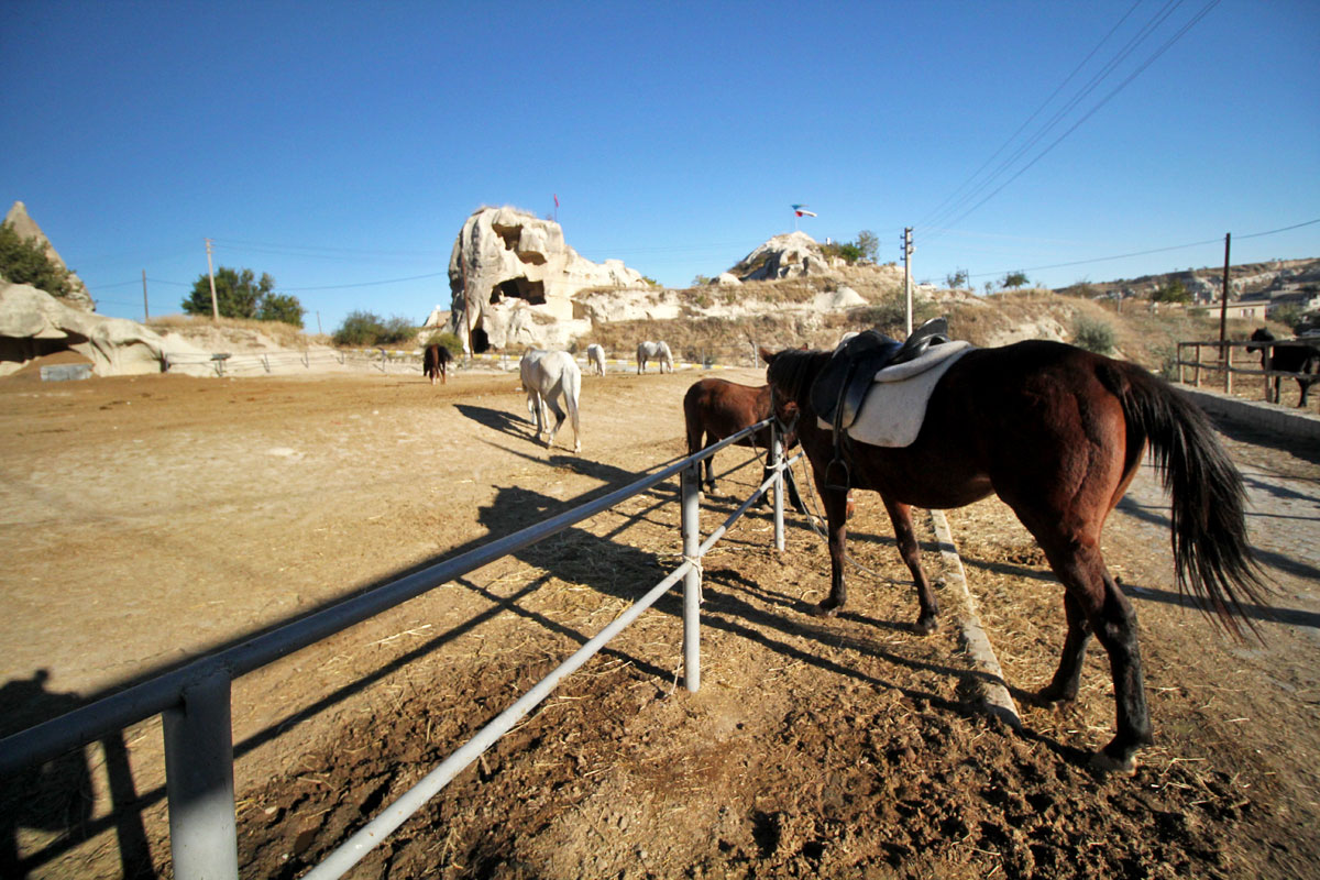 Exploring the Moonscape of Cappadocia, Turkey on Horseback