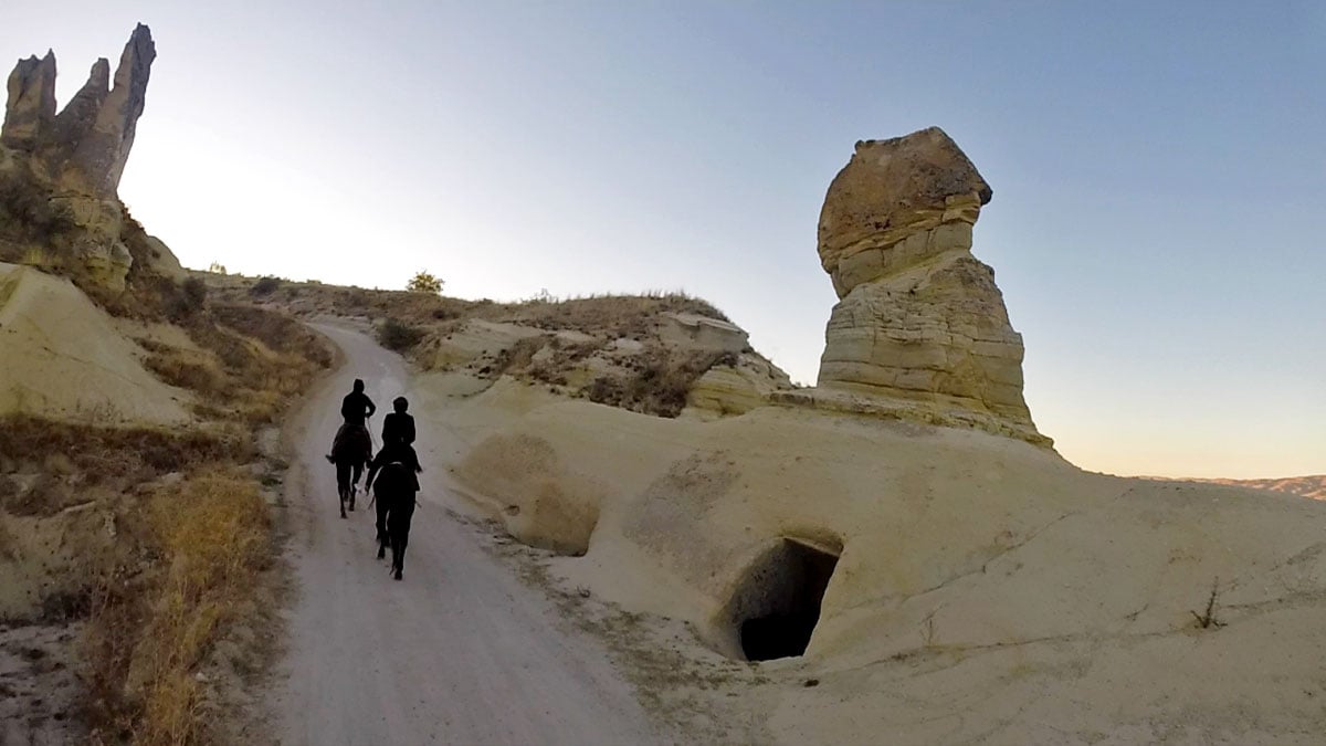 Exploring the Moonscape of Cappadocia, Turkey on Horseback