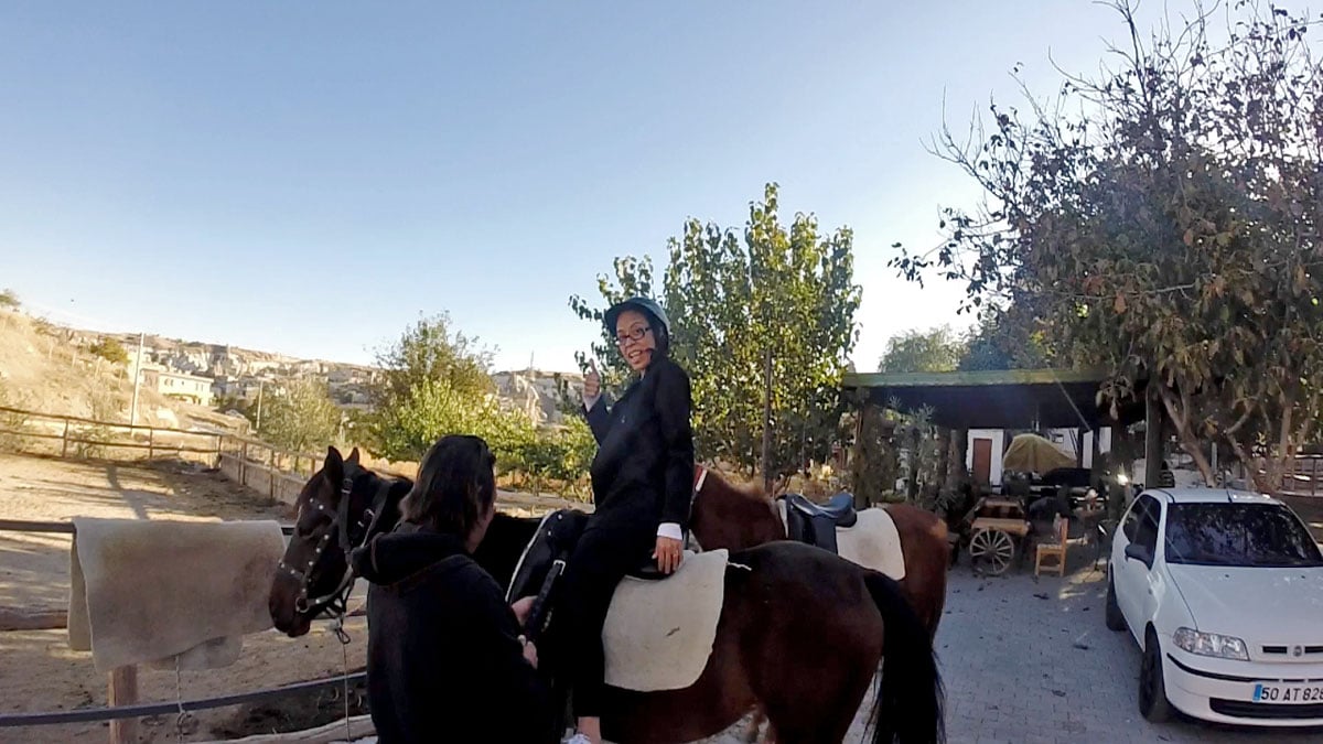 Exploring the Moonscape of Cappadocia, Turkey on Horseback