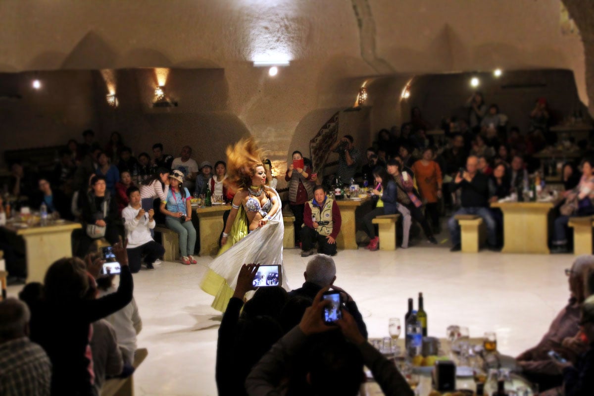 Turkish Night: An Evening of Dance, Food, and Free-flowing Wine in Cappadocia, Turkey