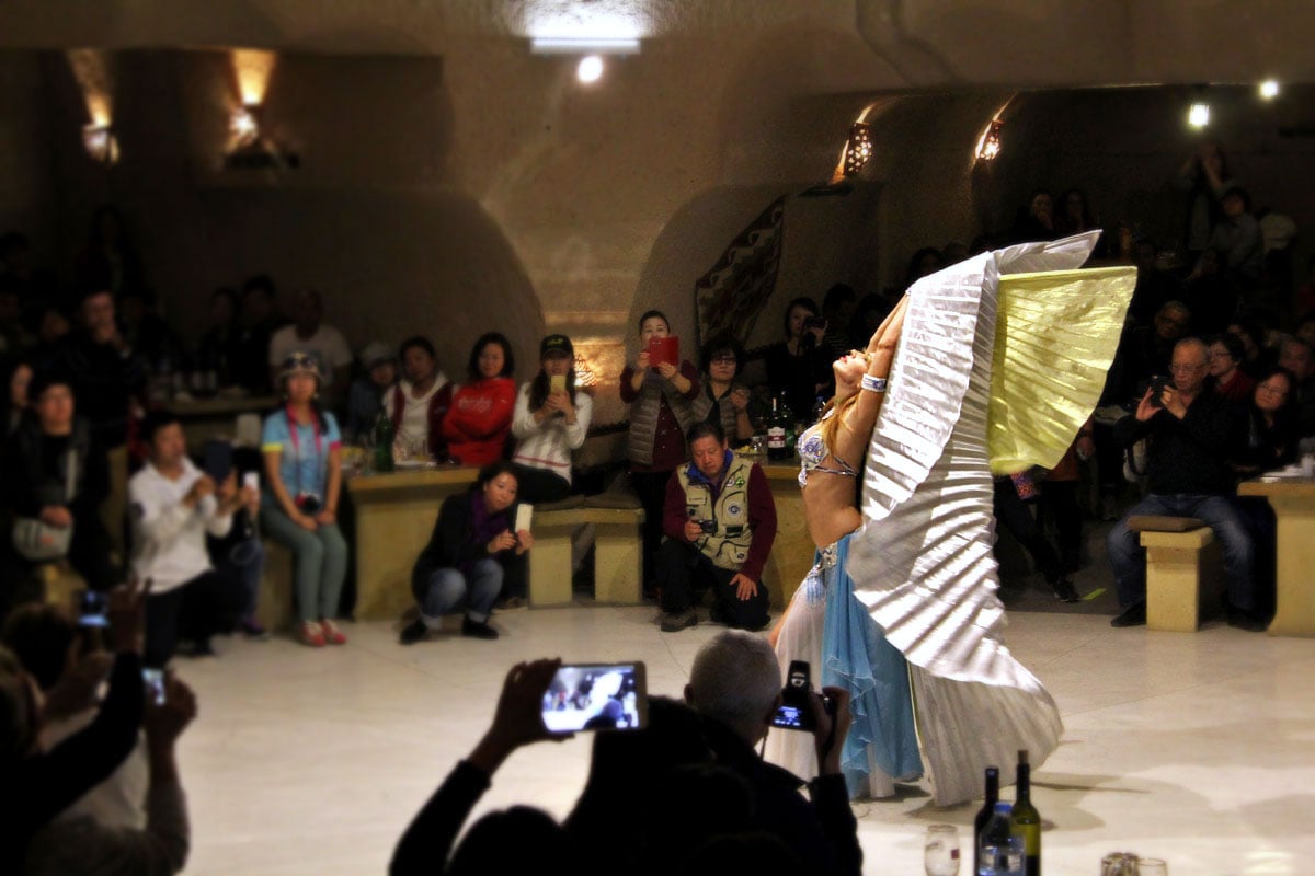 Turkish Night: An Evening of Dance, Food, and Free-flowing Wine in Cappadocia, Turkey