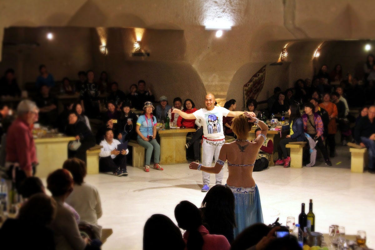 Turkish Night: An Evening of Dance, Food, and Free-flowing Wine in Cappadocia, Turkey