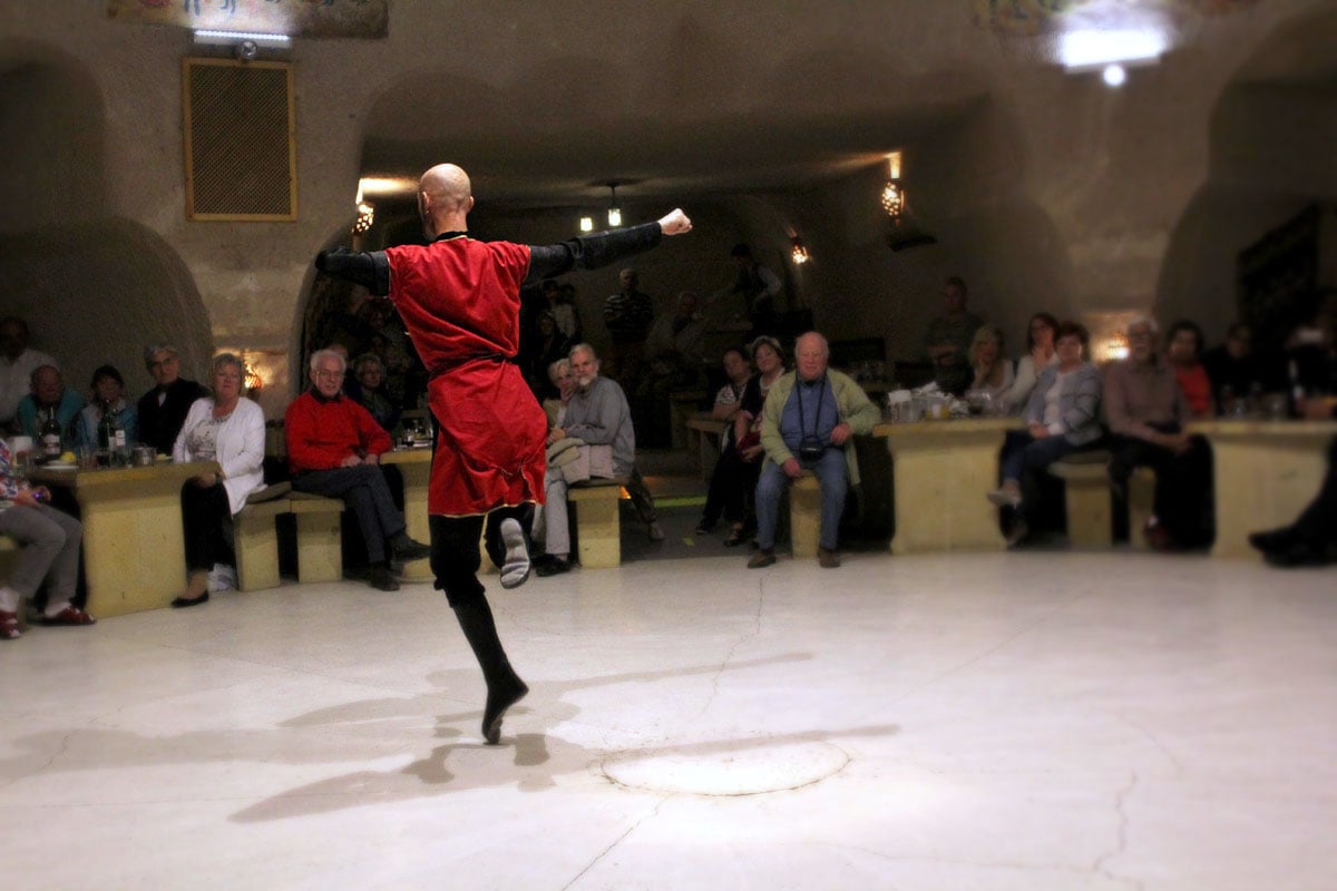 Turkish Night: An Evening of Dance, Food, and Free-flowing Wine in Cappadocia, Turkey