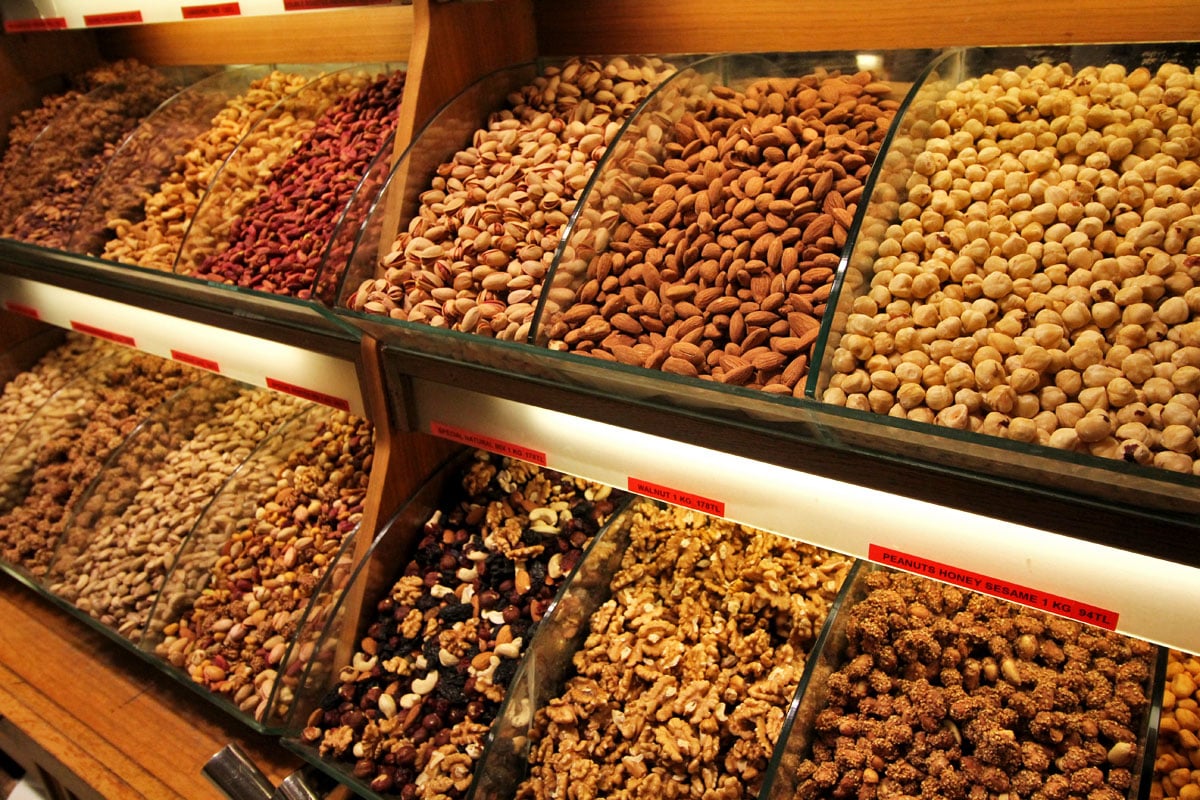 The Grand and Egyptian Spice Bazaars and Rustem Pasha Mosque in Istanbul, Turkey