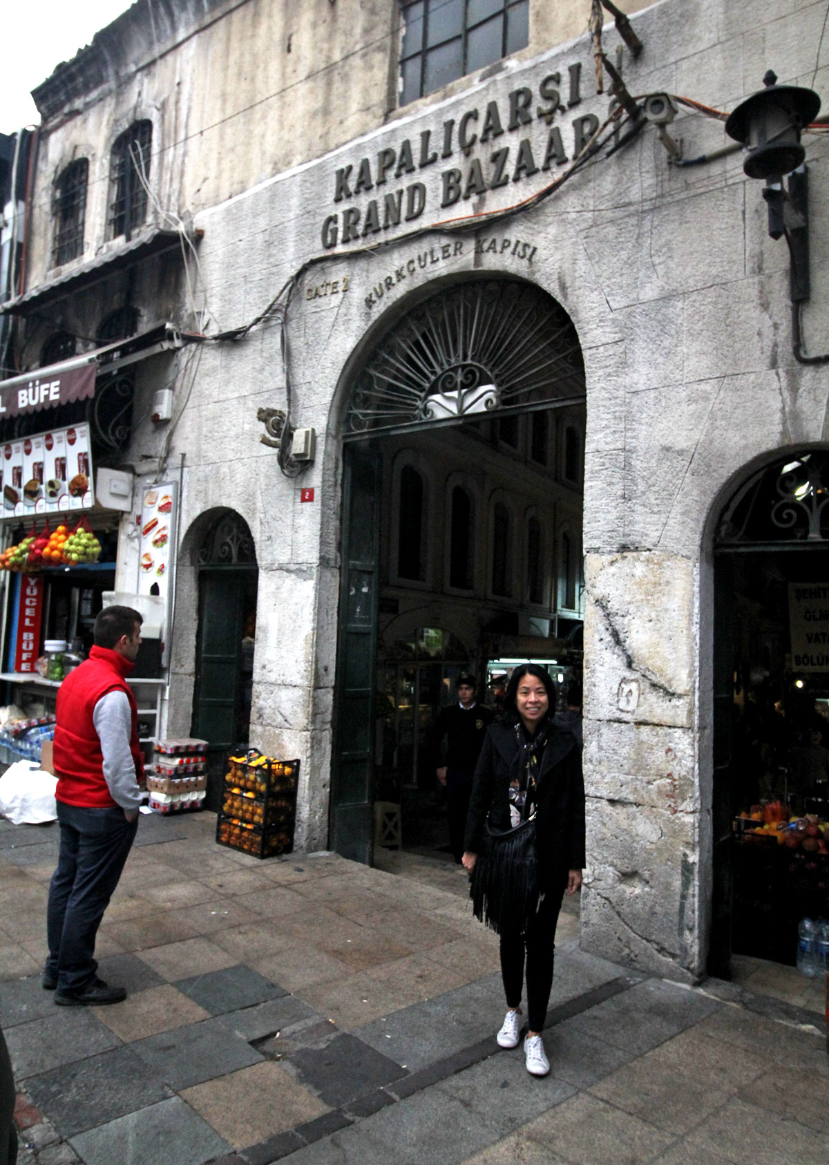 The Grand and Egyptian Spice Bazaars and Rustem Pasha Mosque in Istanbul, Turkey