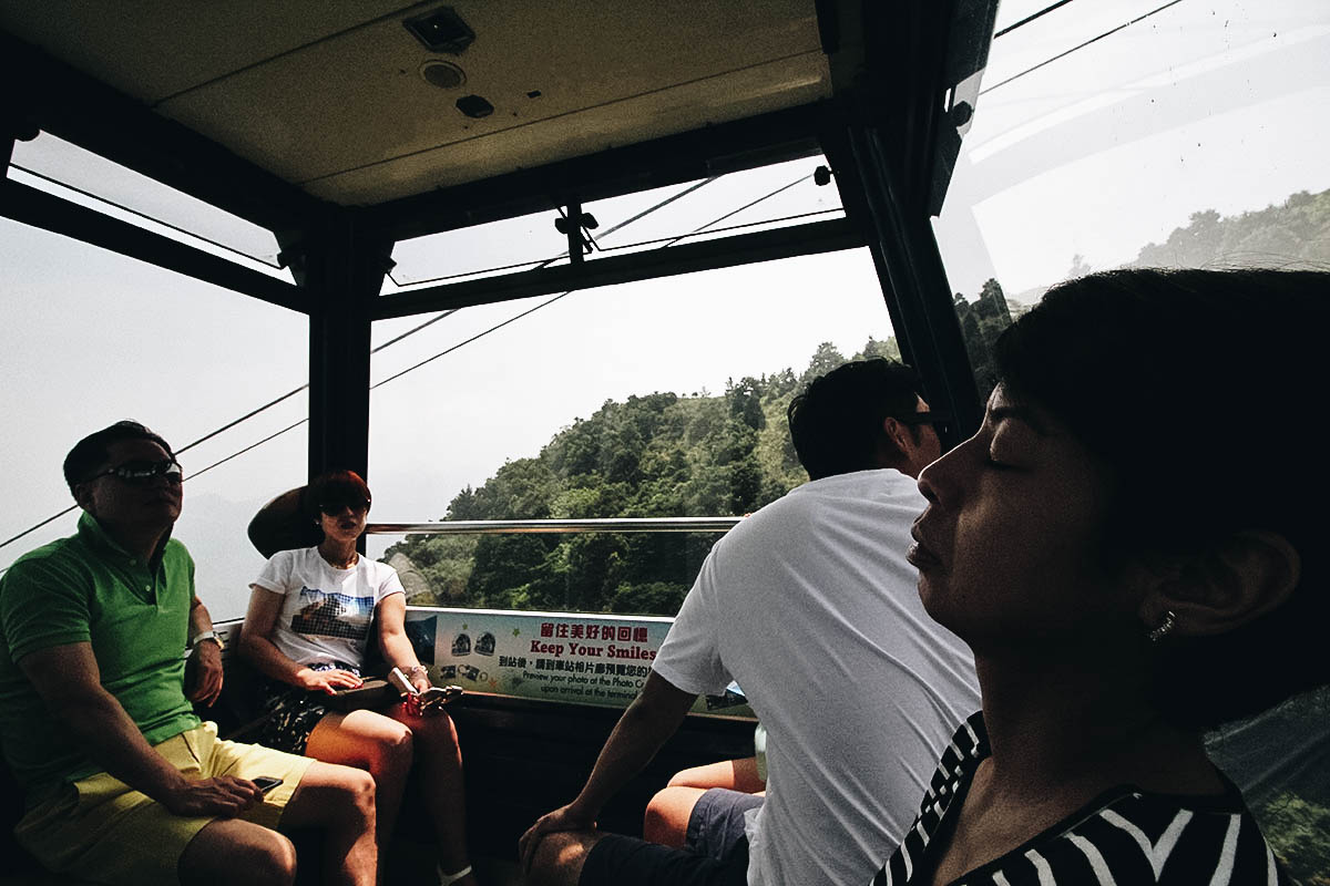 A Cable Car, a Giant Buddha, and a Streetful of Seafood on Lantau Island, Hong Kong