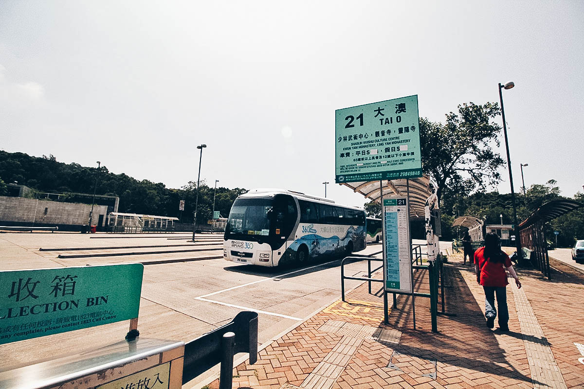 A Cable Car, a Giant Buddha, and a Streetful of Seafood on Lantau Island, Hong Kong