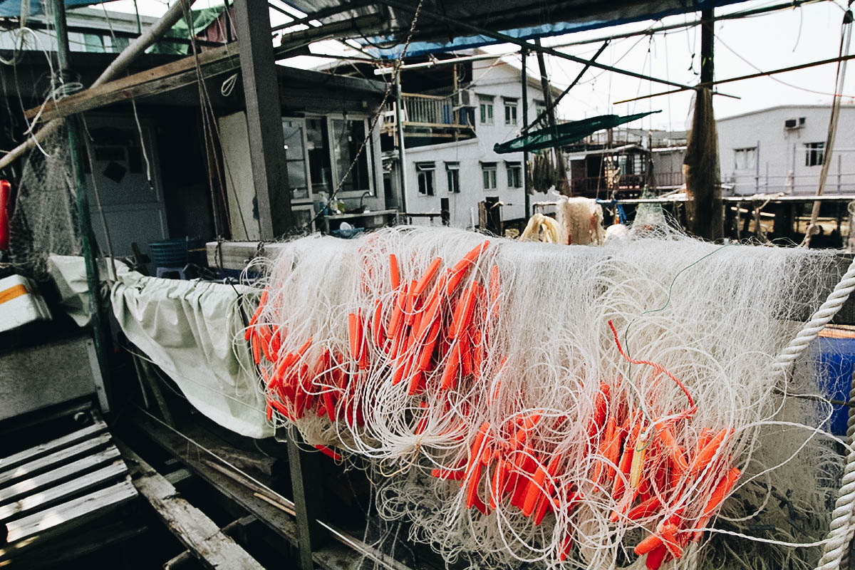 A Cable Car, a Giant Buddha, and a Streetful of Seafood on Lantau Island, Hong Kong