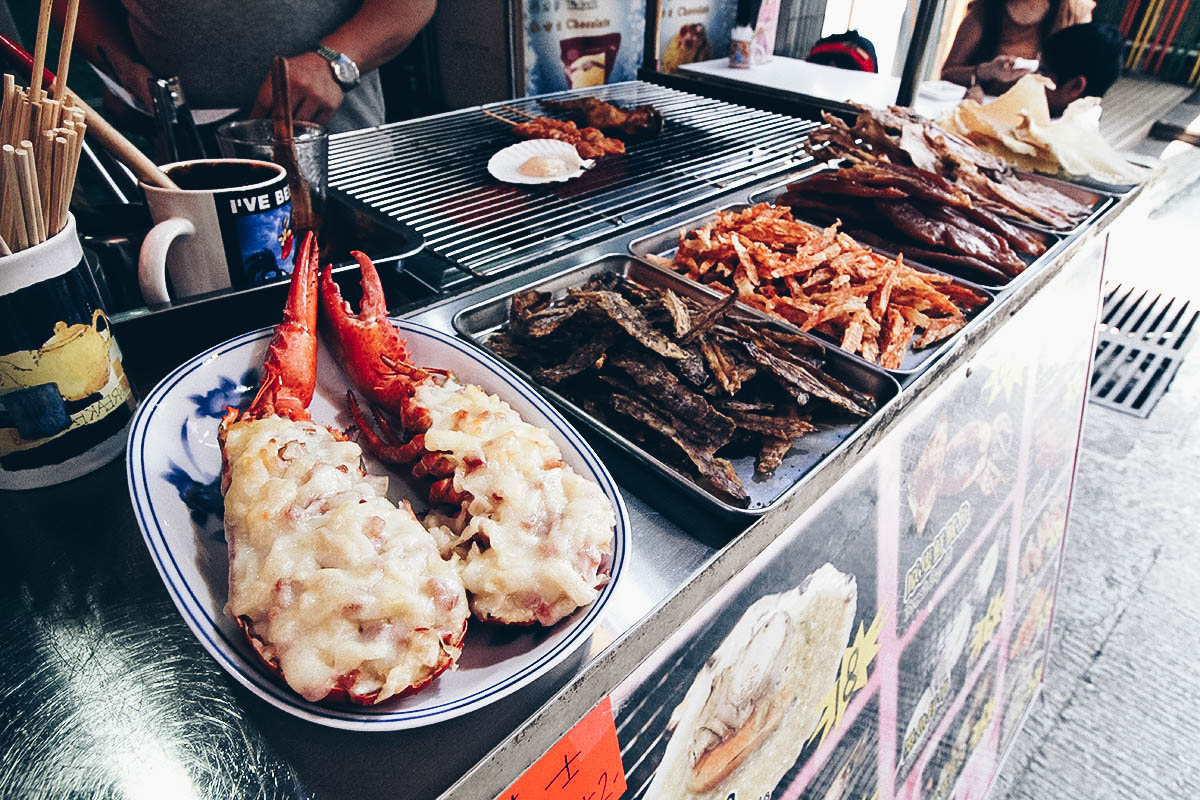 A Cable Car, a Giant Buddha, and a Streetful of Seafood on Lantau Island, Hong Kong