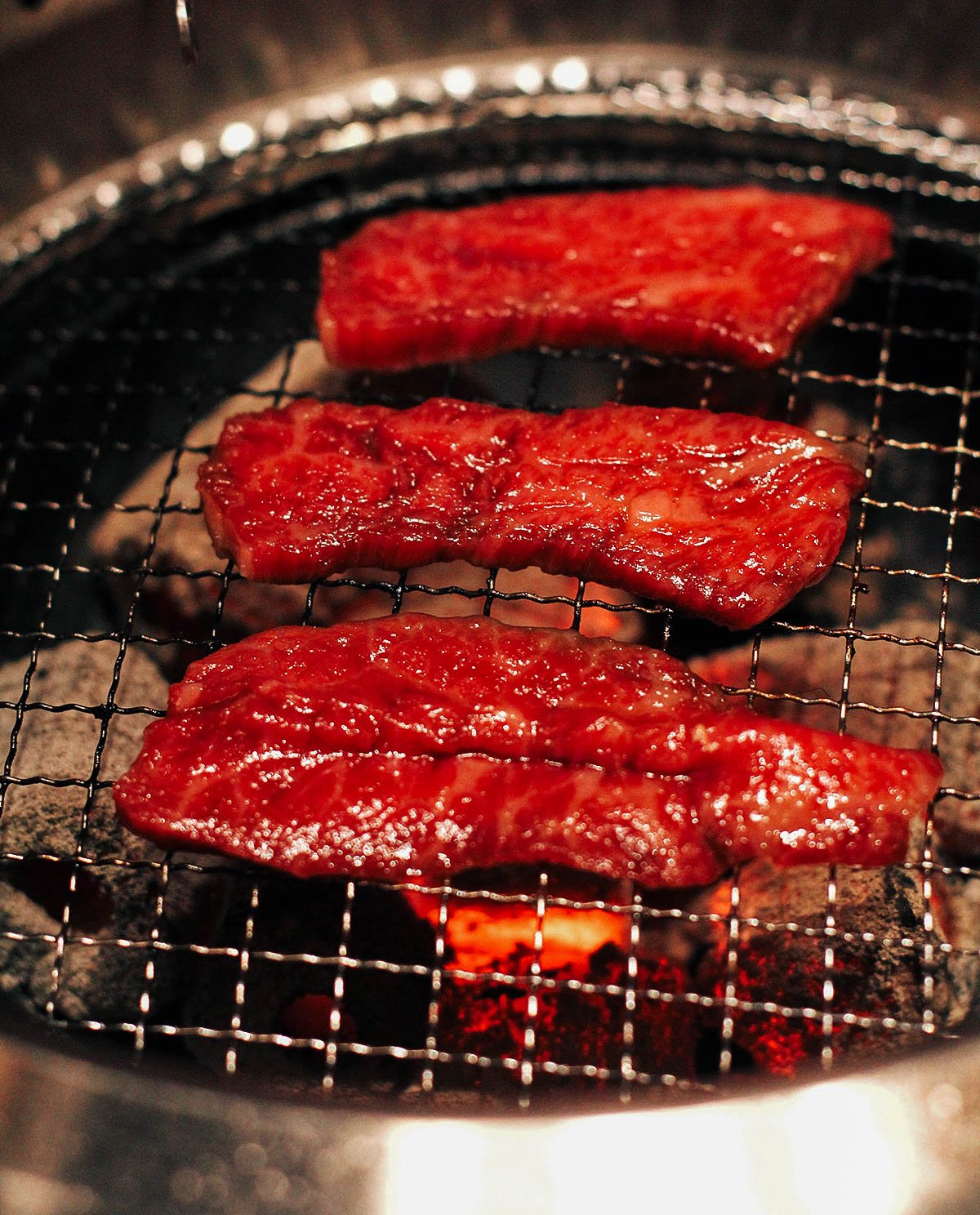 Kobe beef at Tsurugyu in Osaka, Japan