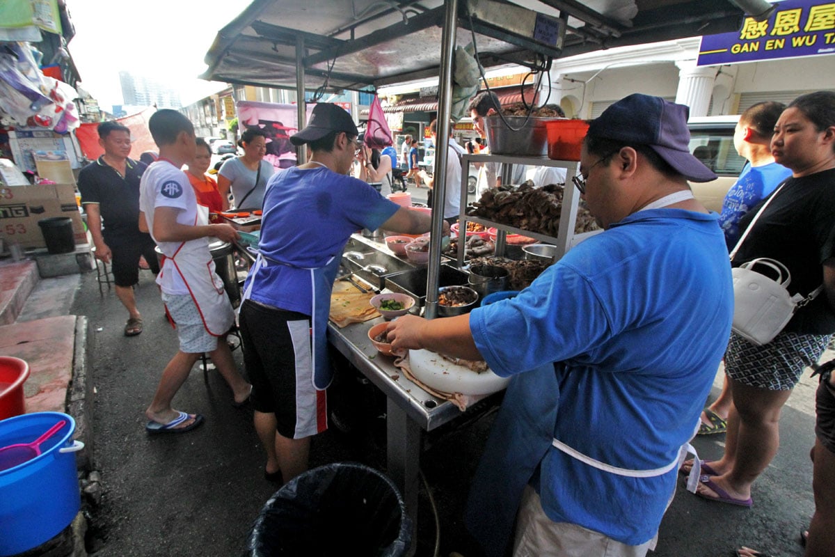 Duck Koay Chap at Restoran Kimberly in Penang, Malaysia