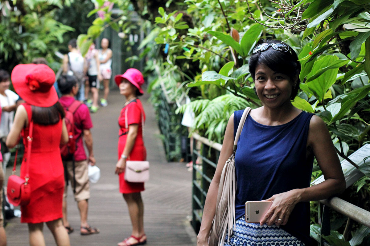 See the World's Biggest Display of Orchids at the National Orchid Garden in Singapore