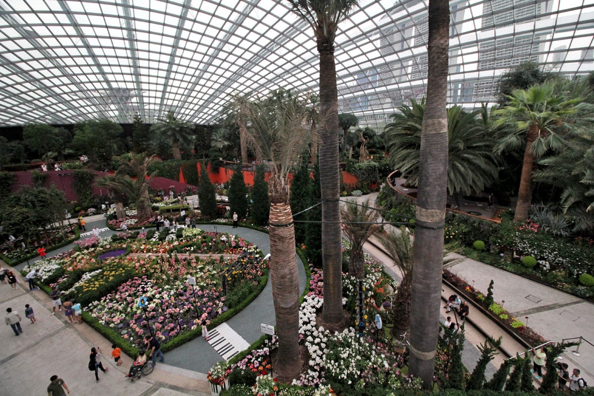 Flower Dome, Gardens by the Bay, Singapore