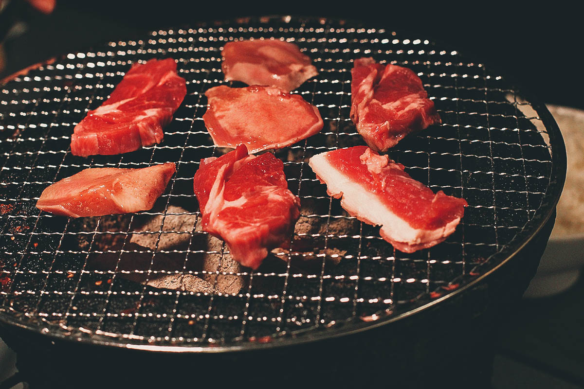 Horumon Shokudou: Where to Eat Jingisukan on a Charcoal Grill in Sapporo, Japan