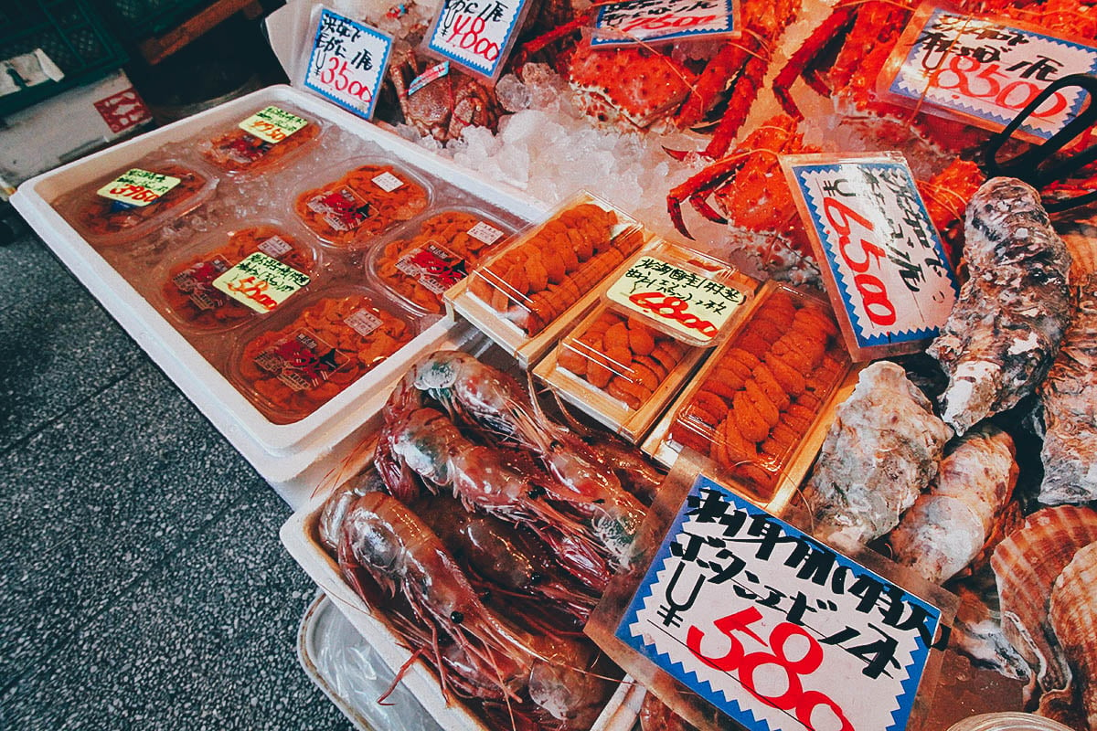 Nijo Market: Where it Sucks to be a Crab in Sapporo, Japan