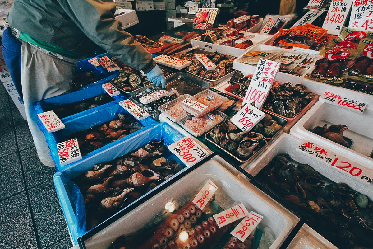 Nijo Market: Where it Sucks to be a Crab in Sapporo, Japan