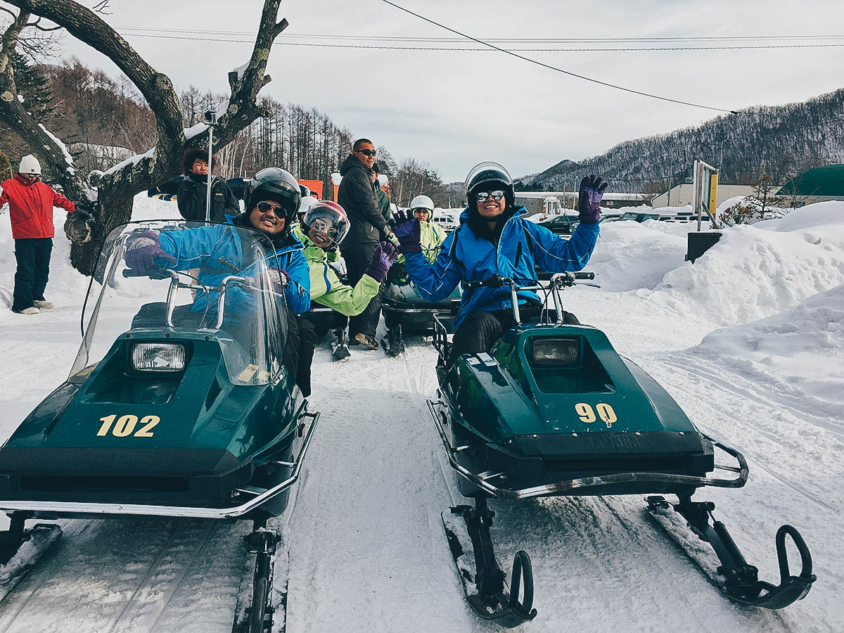 Snowmobile Land: Where to Ride a Snowmobile in Sapporo, Japan