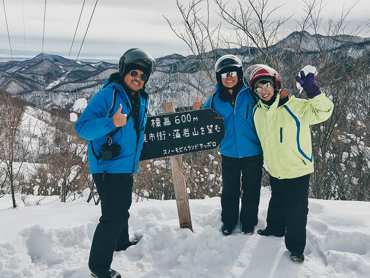 Snowmobile Land: Where to Ride a Snowmobile in Sapporo, Japan
