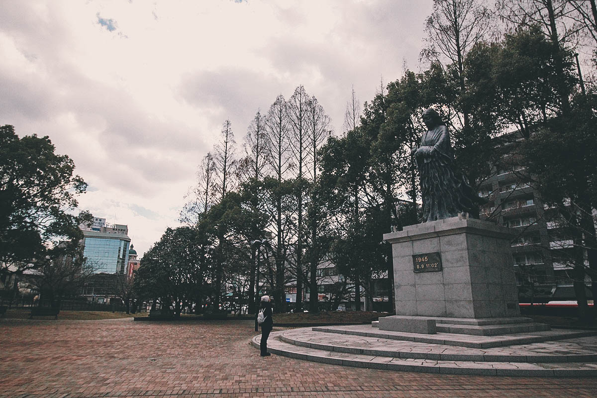 Nagasaki Peace Park and the Atomic Bomb Museum, Nagasaki, Japan