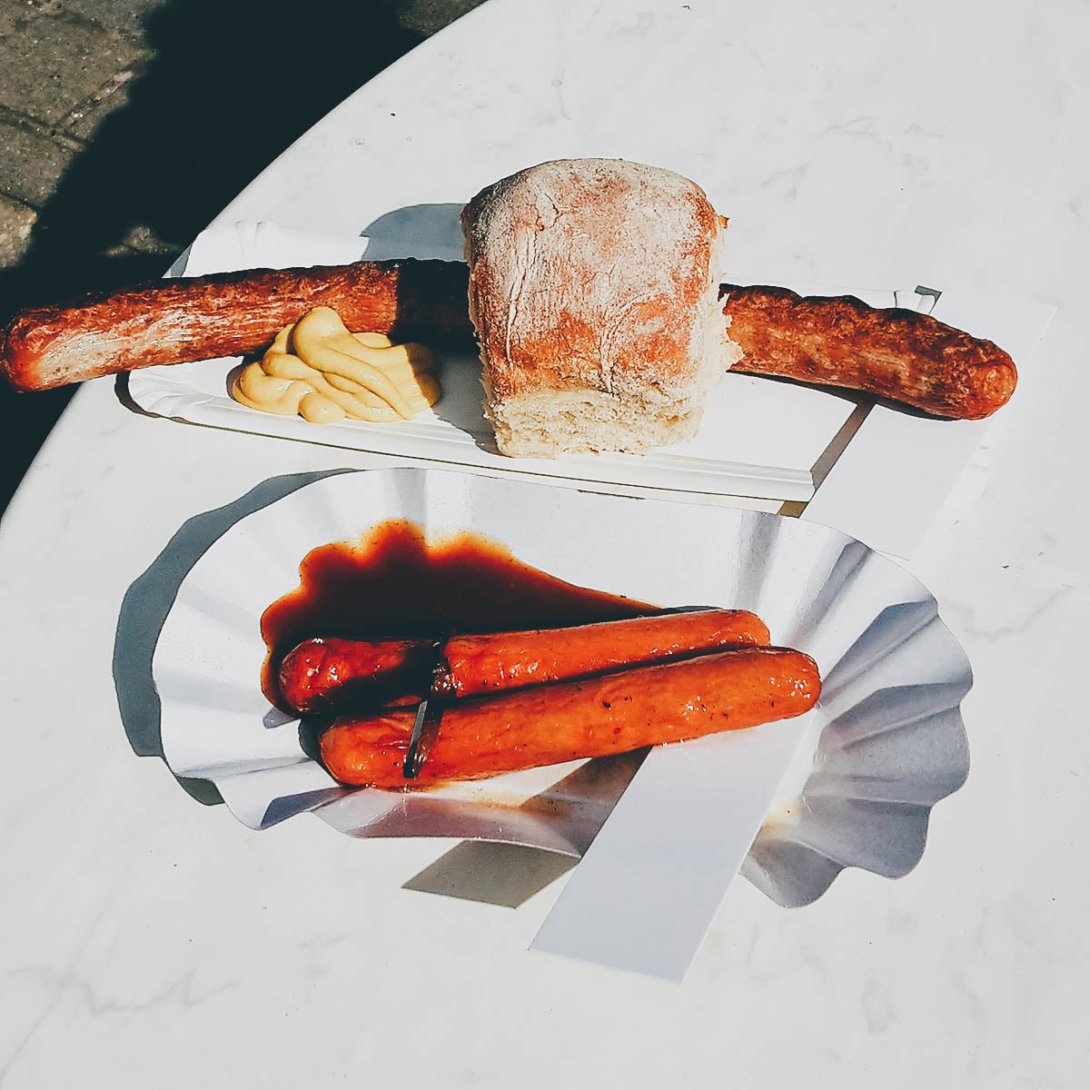 GERMANY The German Bratwurst A Typical German Dish Will Fly for Food