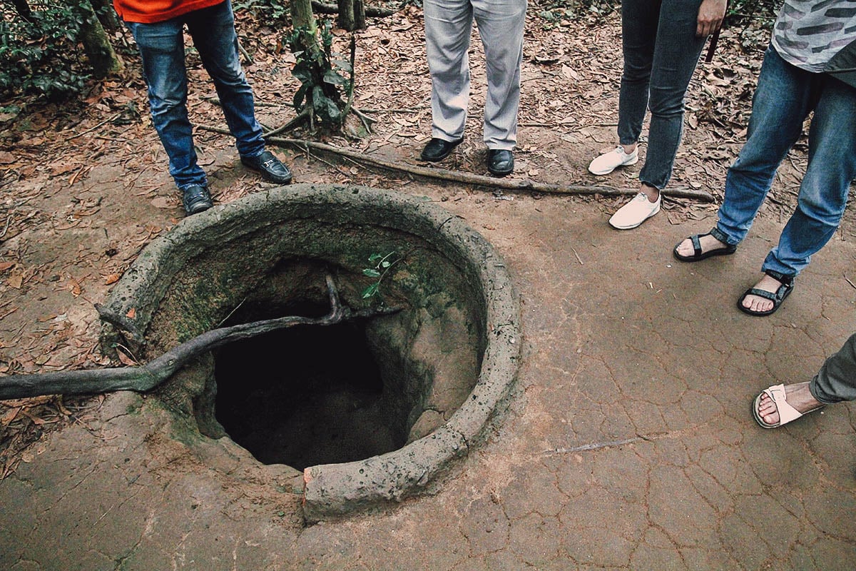 Cu Chi Tunnels Crawling through Two Decades of War in Ho Chi Minh City, Vietnam