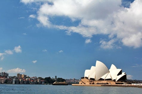 Opera House and Harbour Bridge, Sydney, Australia